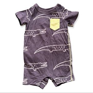 Tea Crocodile Romper